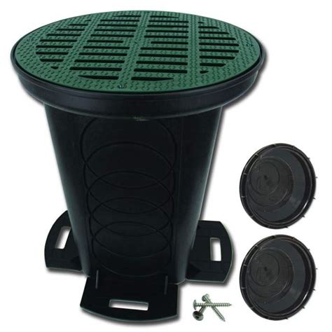 v12 drain box and galvanized steel bol down grate|12 round drainage box.